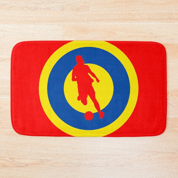 Item preview, La Roja Spanish women's football retro Mod Roundel designed and sold by ModSupporters.