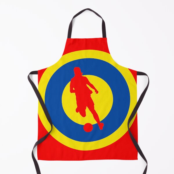 Item preview, La Roja Spanish women's football retro Mod Roundel designed and sold by ModSupporters.