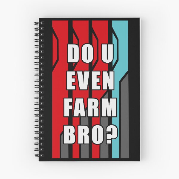 Item preview, Do U Even Farm Bro? designed and sold by Fandom Trash.