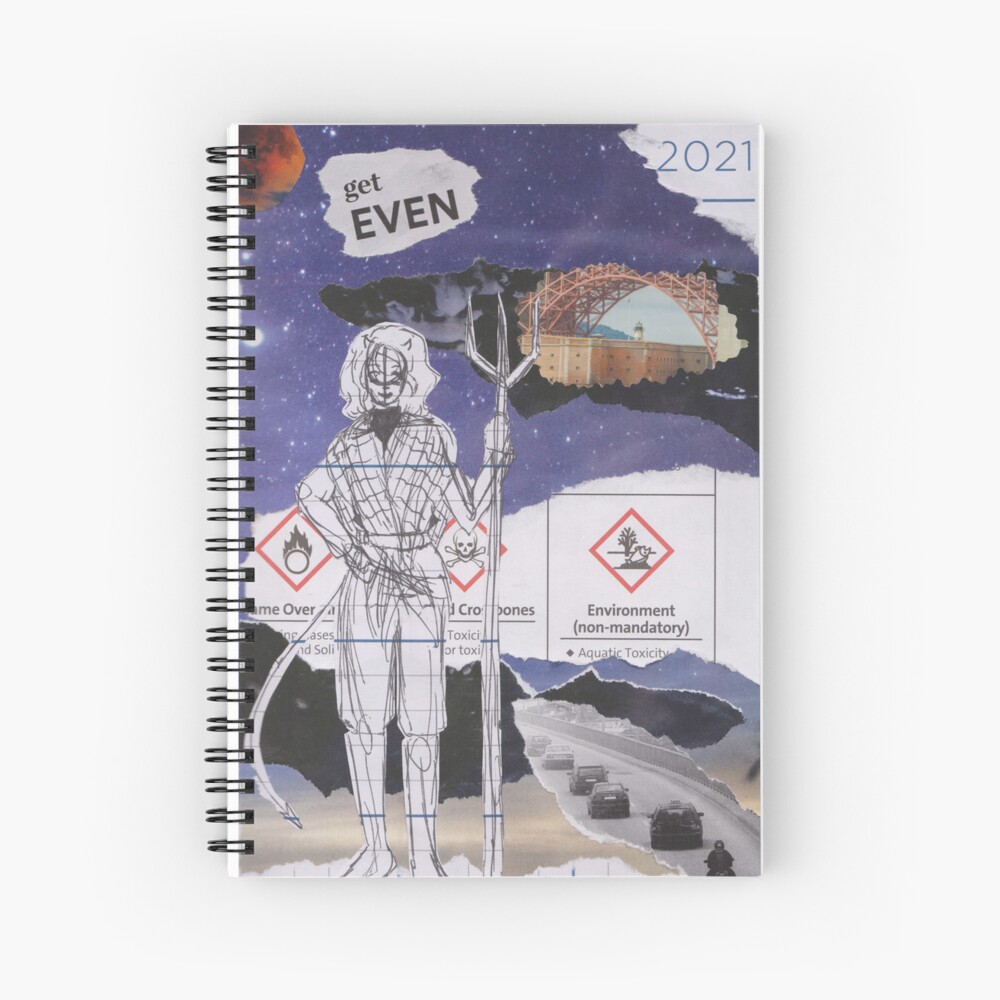 Item preview, Spiral Notebook designed and sold by astroauroran.