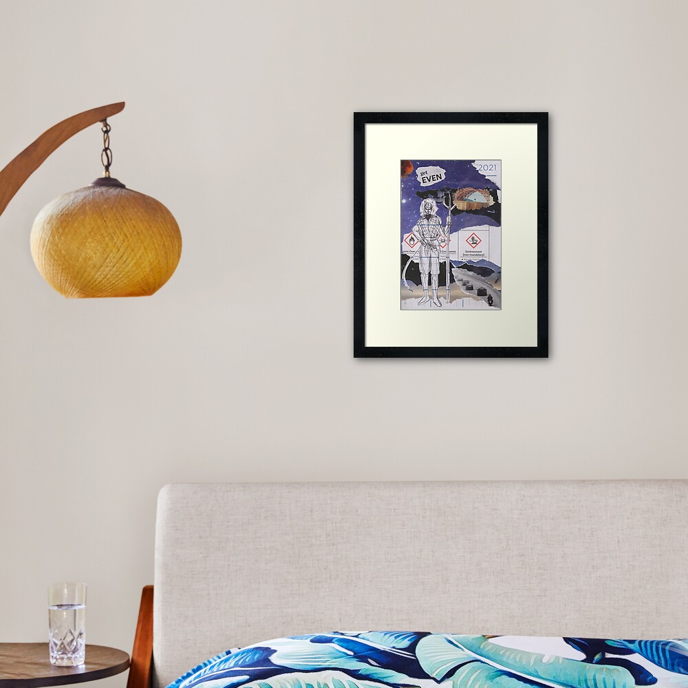 Item preview, Framed Art Print designed and sold by astroauroran.