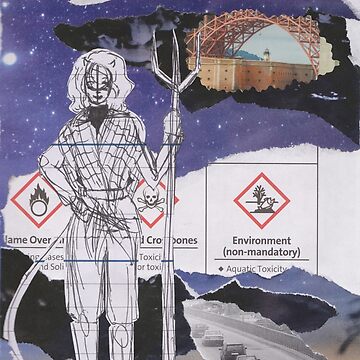 Artwork thumbnail, "Get Even" Cosmic Themed Collage by astroauroran