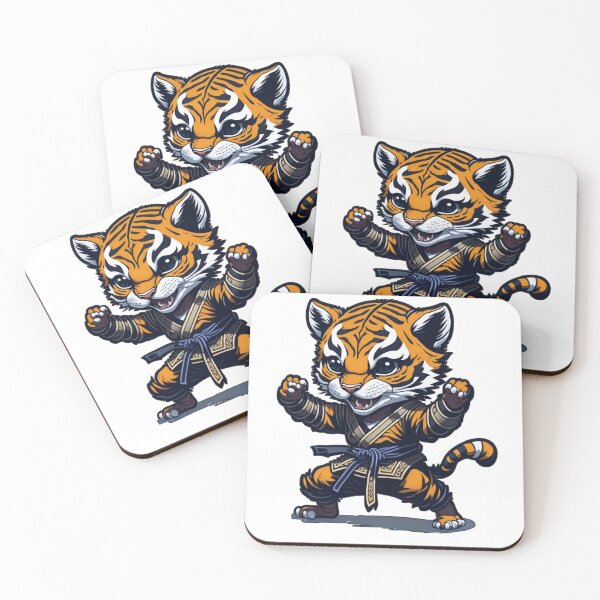 Item preview, Kung fu tiger designed and sold by Artify Illustrator.