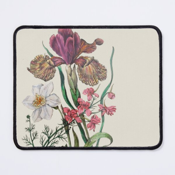 Item preview, Iris, daffodil and other illustrated flowers designed and sold by scientiafemina.