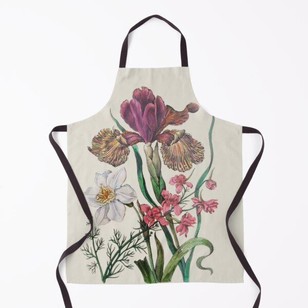 Item preview, Iris, daffodil and other illustrated flowers designed and sold by scientiafemina.