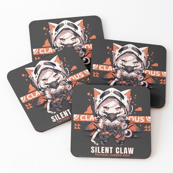 Item preview, SILENT CLAW designed and sold by Chibi Cat Art Corner.