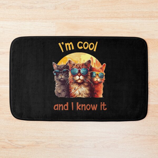 Item preview, I'm cool and I know it designed and sold by SunnyFunnyArt.