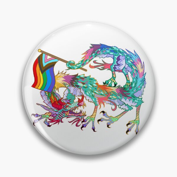 Item preview, big gay dragon - original by trenchcoat frog  designed and sold by Trenchcoat-Frog.