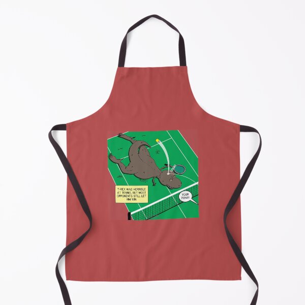 Item preview, T-Rex Tennis designed and sold by Out to Lunch Cartoons and More.