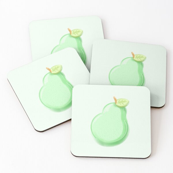 Item preview, Cute Pear with pastel colors designed and sold by Florvolcanica.
