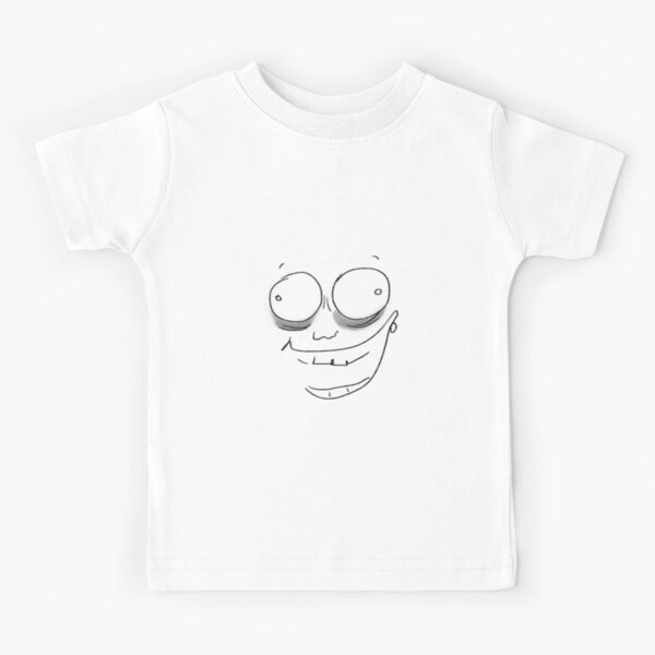 sad troll face Kids T-Shirt for Sale by dedi puryono