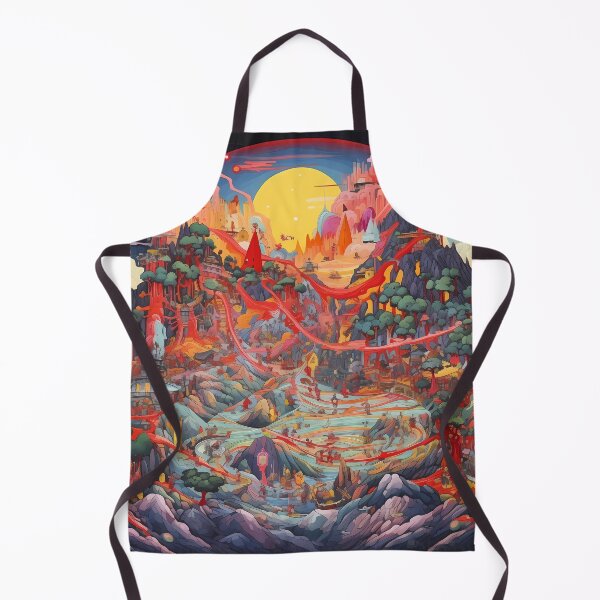 Item preview, Vibrant Dreamlike Abstract Sunset designed and sold by Onnnit.