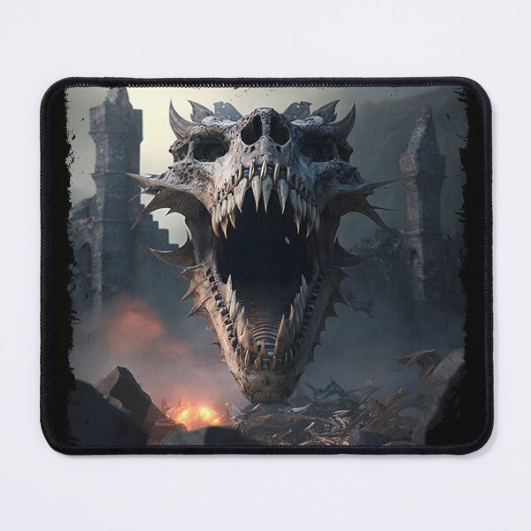 Item preview, Dragon Skull, Digital Art. designed and sold by Xylos247.