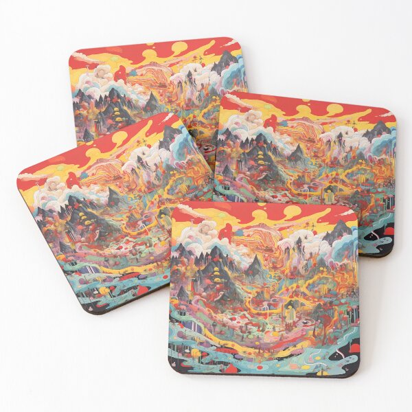 Item preview, Abstract Sunset Expression designed and sold by Onnnit.