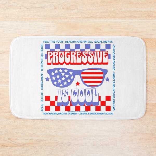 Item preview, PMD00986 Progressive Movement Designs Progressive is Cool patriotic American flag sunglasses design shows you support democracy progressive goals for Progressives Democrats Independents Liberals designed and sold by ProgressiveLeft.