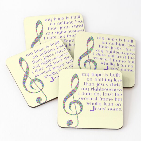 Item preview, My Hope Is Built on Nothing Less HYMN designed and sold by jutaylor.