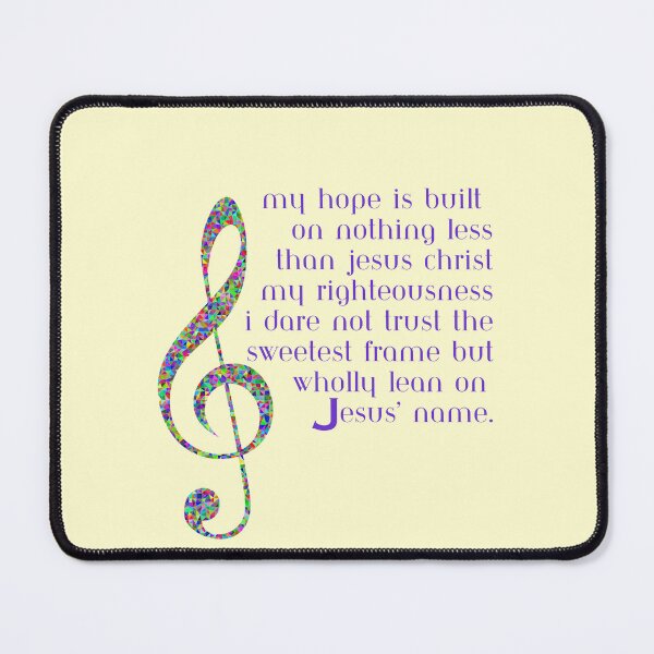 Item preview, My Hope Is Built on Nothing Less HYMN designed and sold by jutaylor.
