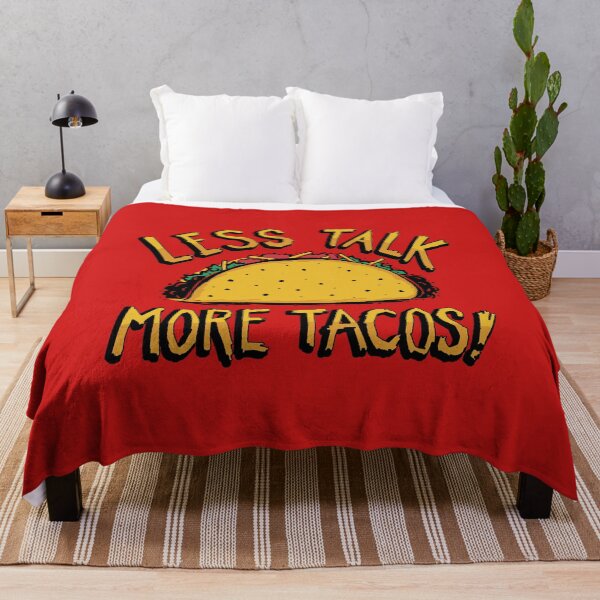 Item preview, Less Talk, More Tacos designed and sold by vonplatypus.