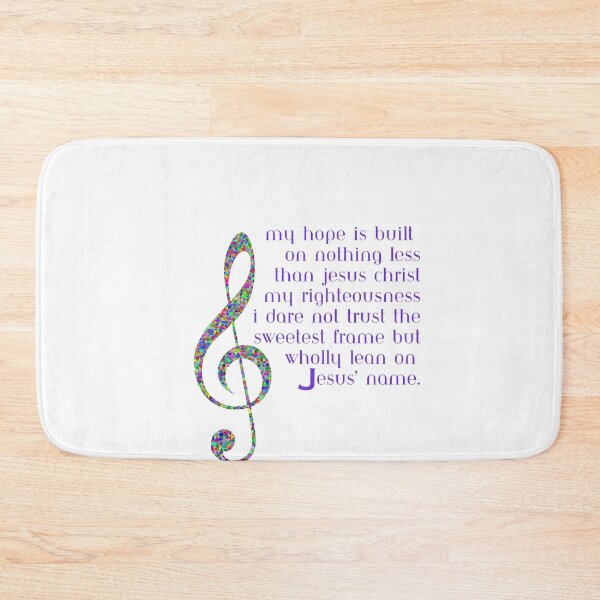 Item preview, My Hope Is Built on Nothing Less HYMN designed and sold by jutaylor.