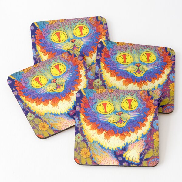 Item preview, Psychedelic Feline Fantasia: Louis Wain's Catventure designed and sold by BeniSof.