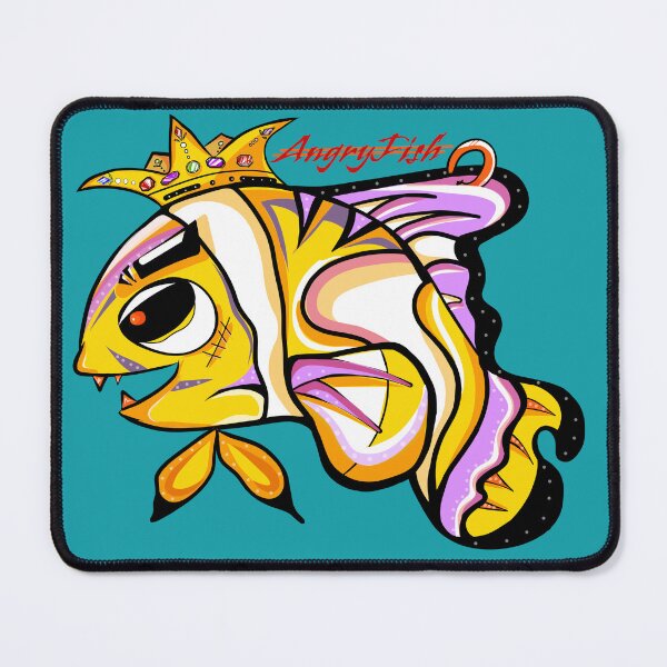 Item preview, Angry fish king. designed and sold by Maboy.