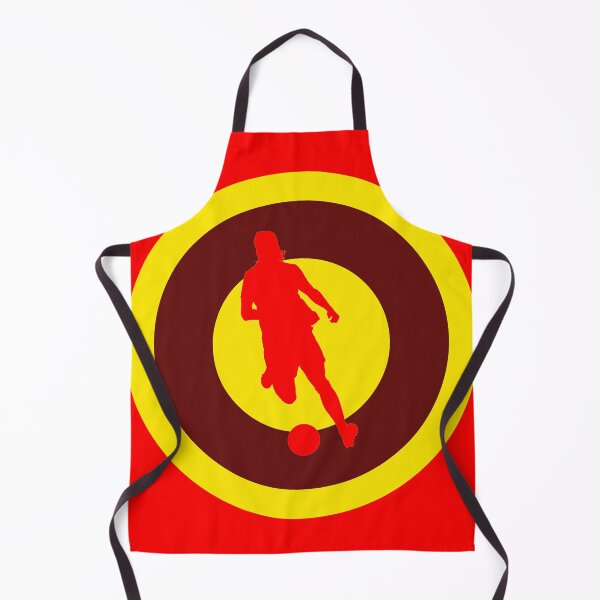 Item preview, China Steel Dragons Red Gold women's football retro Mod Roundel designed and sold by ModSupporters.