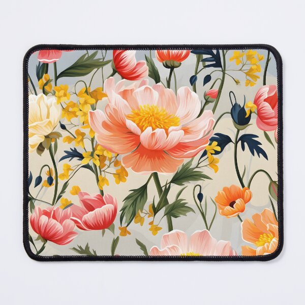 Item preview, Bright and Airy Whimsical Floral Poppy Pattern designed and sold by CherryPocket.
