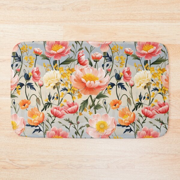 Item preview, Bright and Airy Whimsical Floral Poppy Pattern designed and sold by CherryPocket.