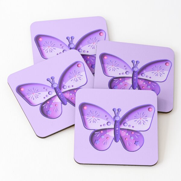 Item preview, mariposa - Piro Pieridae (versión grande) designed and sold by the snowghost.