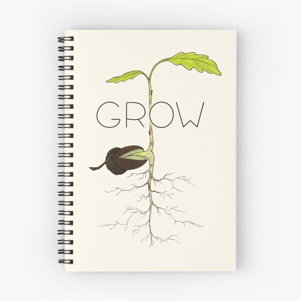 Item preview, g r o w designed and sold by Hanged Hare Studio.