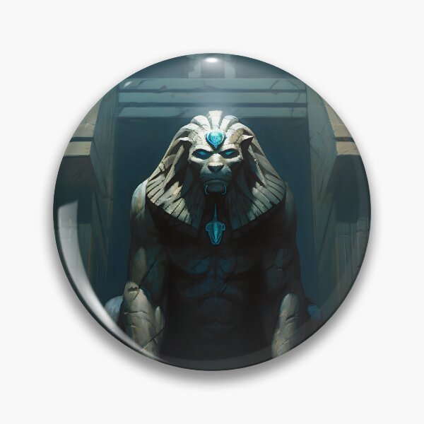 Item preview, The Enigma of the Sphinx: Majestic and Mysterious in a High Quality Mythological Illustration. designed and sold by InsaneLEDP.