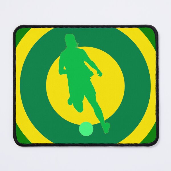 Item preview, Banyana Banyana Green South Africa RSA women's football retro Mod Roundel designed and sold by ModSupporters.
