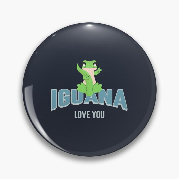 Item preview, Iguana love you | Reptilian Iguana Funny Cute Reptile Lizard Lover Gift designed and sold by lildoodleshirts.