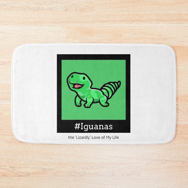 Item preview, Iguanas: the 'Lizardly' Love of My Life | Funny Cute Reptile Lizard Lover Gift designed and sold by lildoodleshirts.