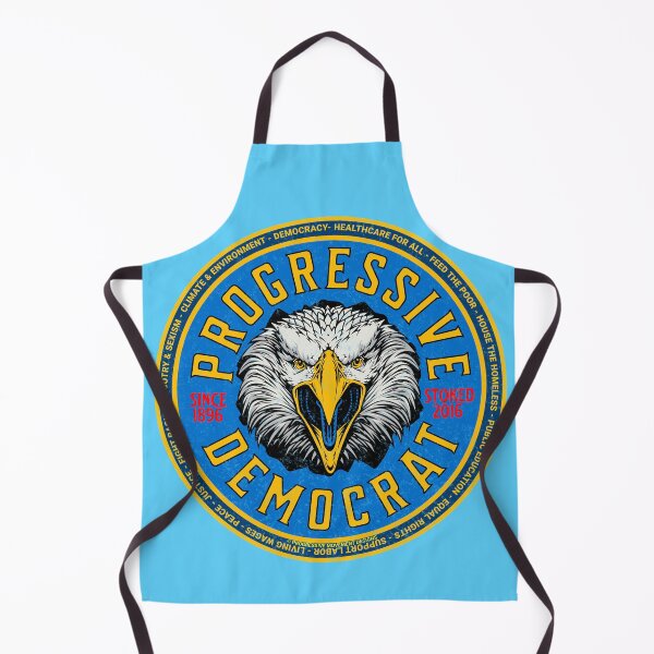Item preview, PMD00991 Progressive Movement Designs Progressive Democrat vintage patriotic American bald eagle design shows you support democracy progressive goals for Progressives Democrats Liberals designed and sold by ProgressiveLeft.