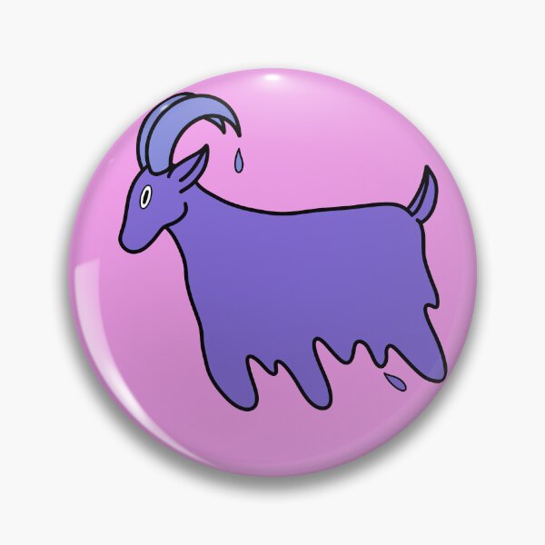 Item preview, Drippy Purple Goat designed and sold by RoeHasArt.
