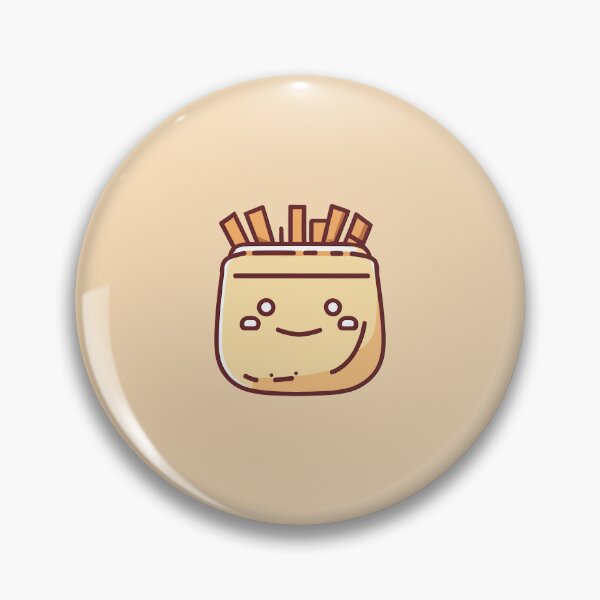Item preview, Sweet potato chip kawaii character face designed and sold by ARVM.
