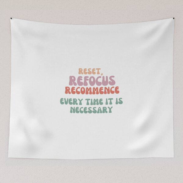 Item preview, Reset, refocus, recommence, every time it is necessary designed and sold by LoujosDesign.