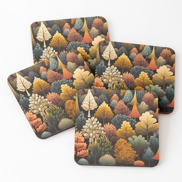 Item preview, Enchanted Forest: A Whimsical Tree Pattern designed and sold by Onnnit.
