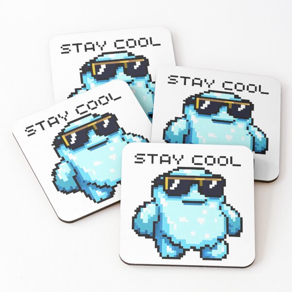 Item preview, Stay cool pixel art designed and sold by PexelBoi.