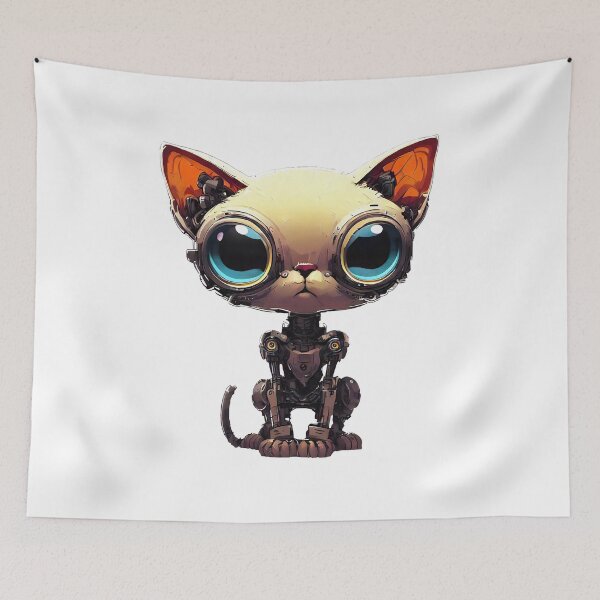 Item preview, Robo-Cat! designed and sold by kukamatsu.