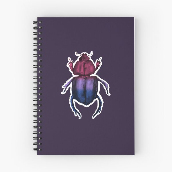 Item preview, Bisexual Bi Beetle Ink Design designed and sold by felixgothcat.