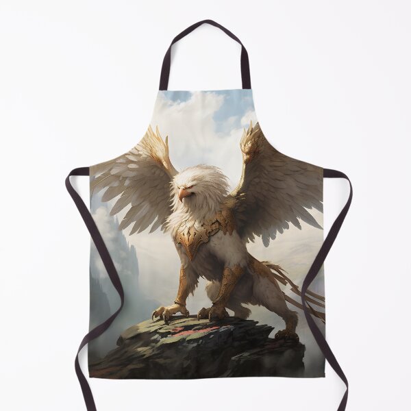Item preview, The Winged Guardian: Majestic Griffin Protecting a Hidden Treasure High on the Mountain. designed and sold by InsaneLEDP.