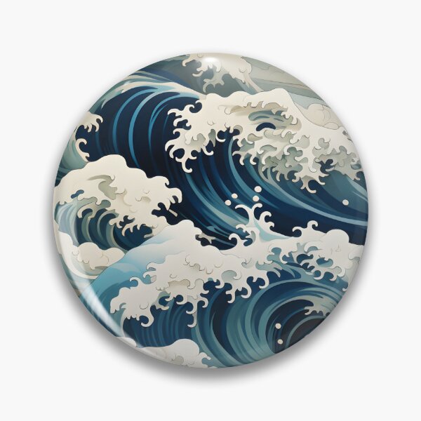 Item preview, Waves 1 designed and sold by SkyPouikPouik.