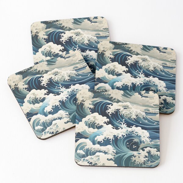 Item preview, Waves 1 designed and sold by SkyPouikPouik.