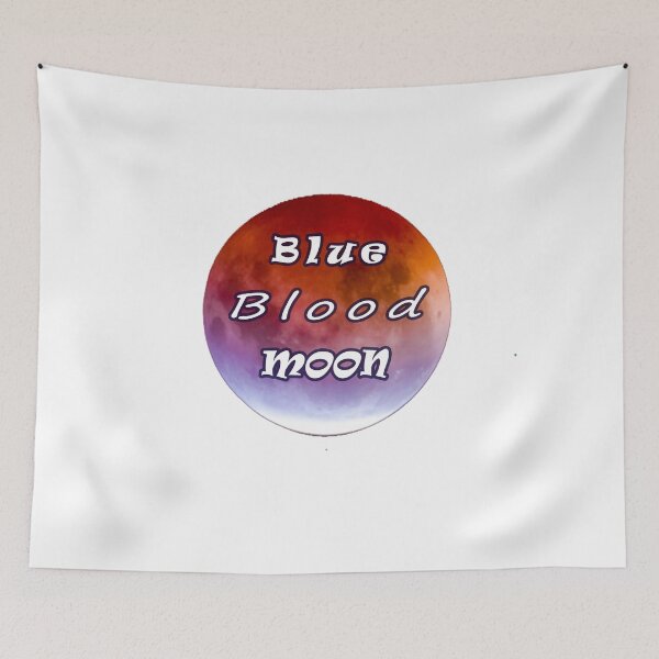 Item preview, Super blue blood moon,Lunar Eclipse Blue/Blood Moon T-Shirt designed and sold by Noussairox.
