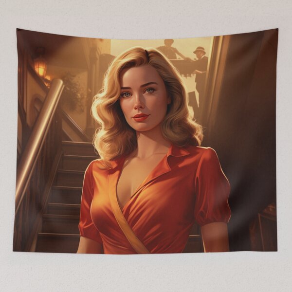 Item preview, A Vintage Pin Up Anime Girl designed and sold by GoodOldVintage.