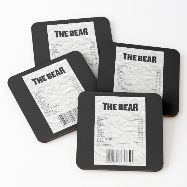 Item preview, The Bear Season 2 Receipt designed and sold by d-obsession-k.