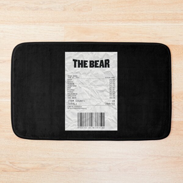 Item preview, The Bear Season 2 Receipt designed and sold by d-obsession-k.