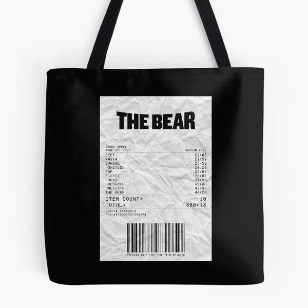 Item preview, The Bear Season 2 Receipt designed and sold by d-obsession-k.